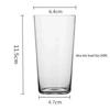 Creative Japanese Thin Collins Glass – Lead-Free Highball Cocktail, Gin, and Tonic Glass