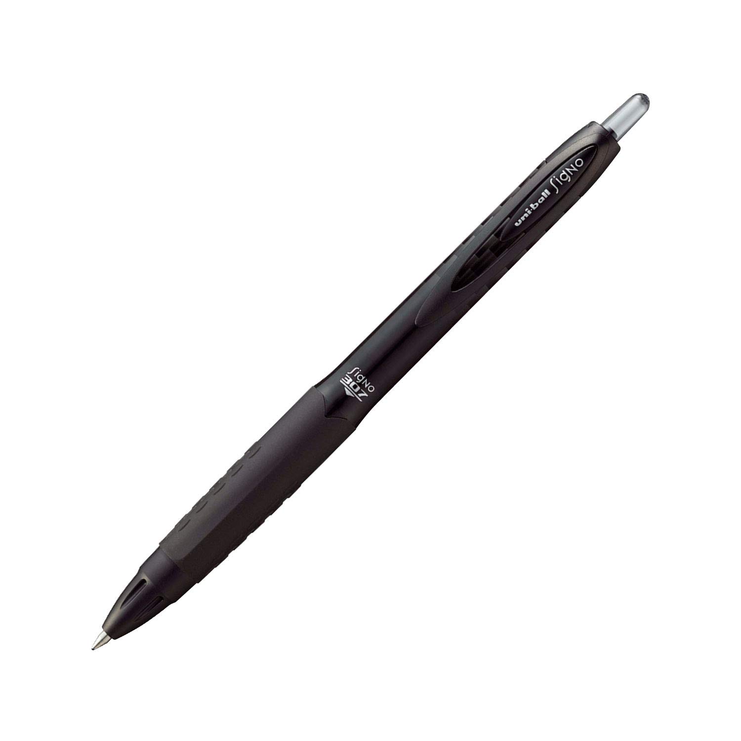 Гелевая шариковая ручка Mitsubishi Pencil Signo 307 Uni-ball, 0,7 мм, Черная, UMN30707.24 чёрный