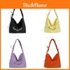Nylon Tote Bag For Women With Folded Design Large Capacity For Daily Use