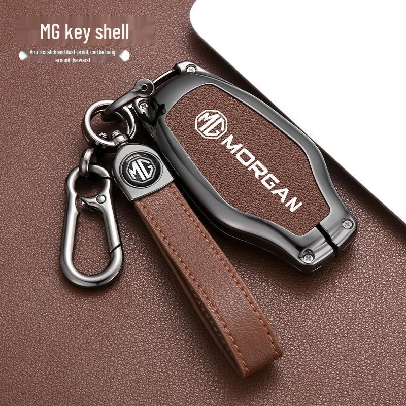 MG7 New Key Fob Cover: Metal Car Accessory with High-End Design for MG7 Remote Key (2023)