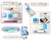 Beauty Ribbon Sewing Light Blue Elementary Home R Set, Right-Handed, Girls, Check, School, Economics,