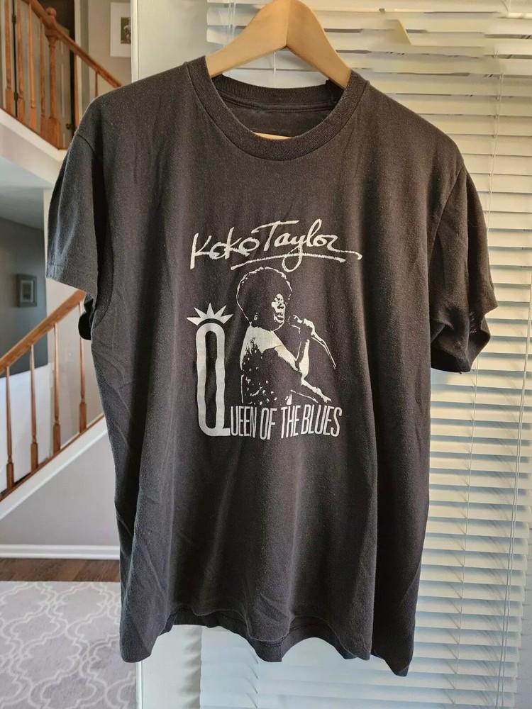 Koko Taylor Queen Of The Blues Cotton Unisex T-Shirt MC625 Unisex T-Shirt XL