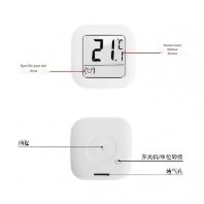 

Dazao Mini Indoor Smile Face Thermometer Hygrometer