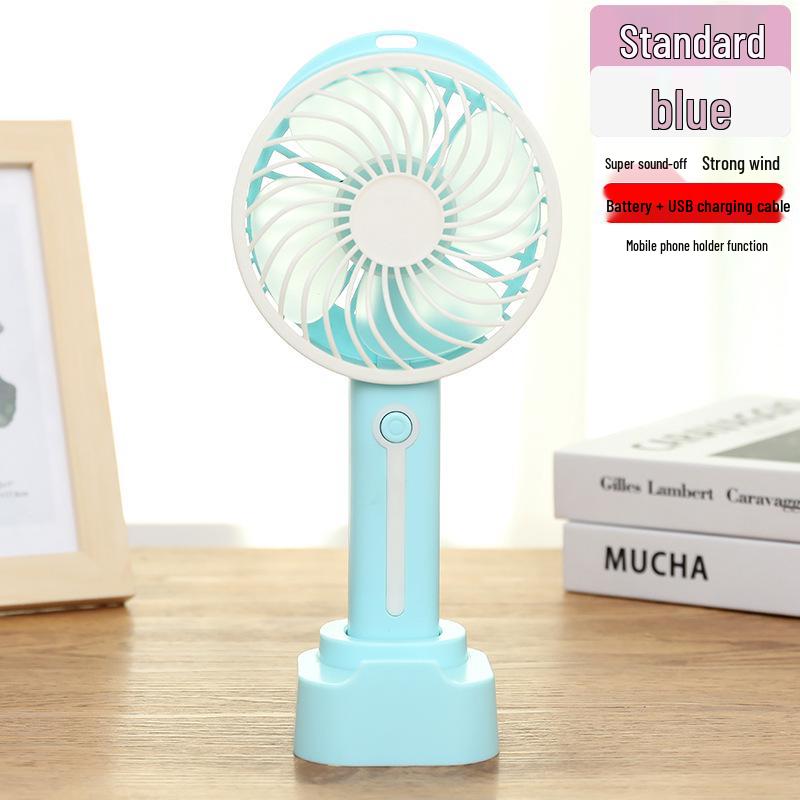 Mini Portable USB Handheld Desktop Fan for Office & Student - Rechargeable Small Electric Gift Fan