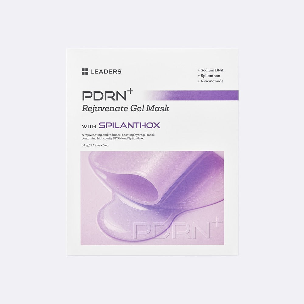 LEADERS PDRN+ Rejuvenate Gel Mask 34g X 3pcs