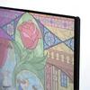 YAXEL Disney Beauty and the Beast Made in Japan with stand Stained glass style 263 x 185mm