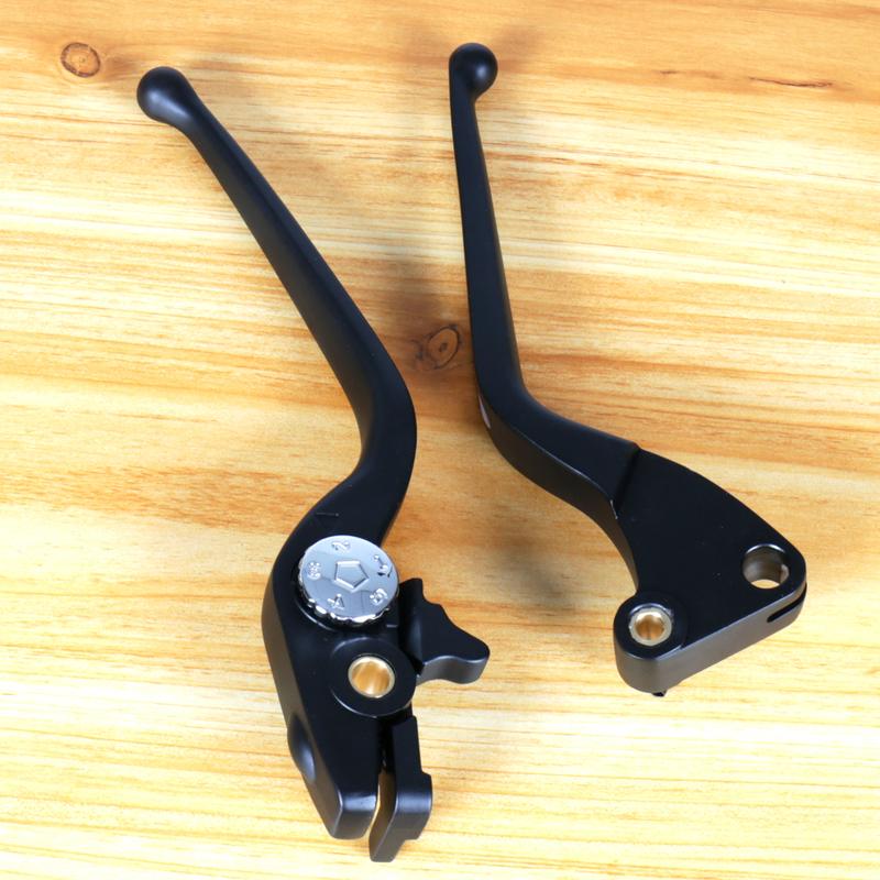 Left&Right Black Brake Clutch Lever Set For Victory Hammer 8 Ball Sport Intl 2008-2015