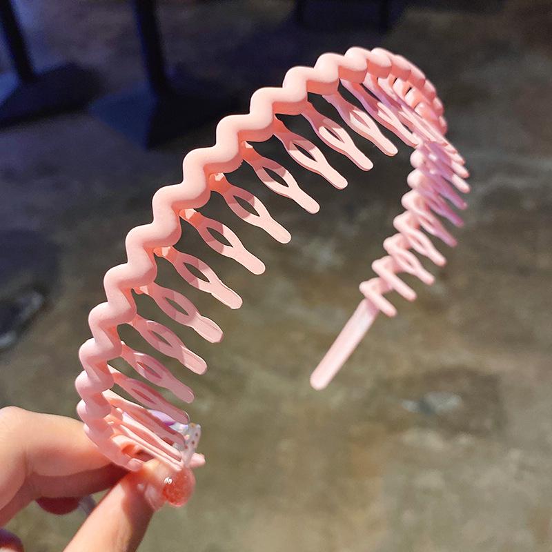 Jenters sklisikker hårbøyle med tenner for brusete hår - Prinsessehårtilbehør