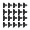 20Pcs Straight Tee Connector Garden Irrigation Adjustable Atomizing Nozzle for 811 Pipes
