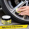 Rim Renewal Paste – Wheel Scratch Repair & Polish Cream for Alloy Rims, Remove Scuffs & Restore Shine, Car Hub Refurbishing Tool