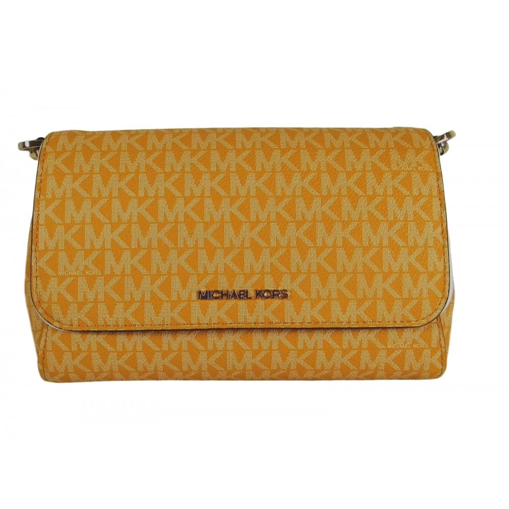 

Michael Kors Кожаная сумка-трансформер через плечо с логотипом MICHAEL KORS среднего размера