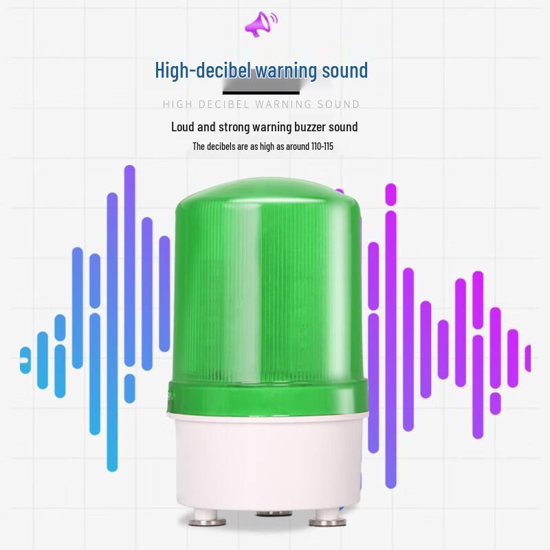 Milin Sound and Light Flashing Warning Light 1