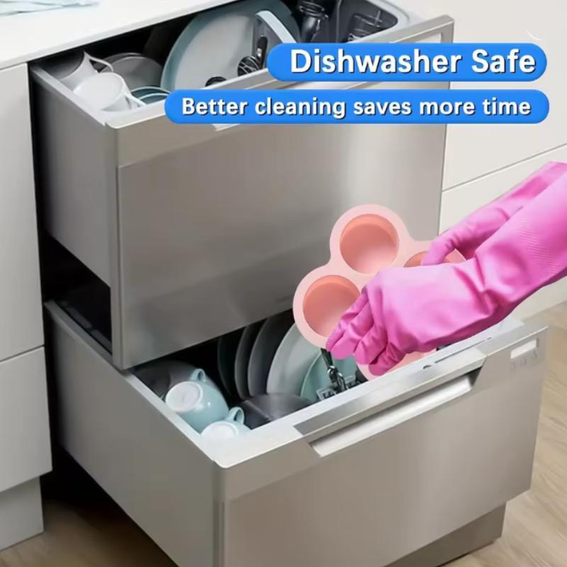 1PC Reusable Silicone Air Fryer Egg Mold Non-Stick Cupcake Molds for Air Fryer Toaster Oven, Air Fryer Accessories for Baking