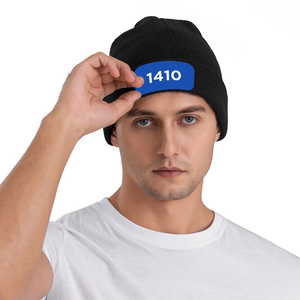 Unisex Adult Heated Rivalry 1410 Room Number Beanie Hats Street Knitting Hat Winter Sport Caps Printed Head Wrap Bonnet Hats