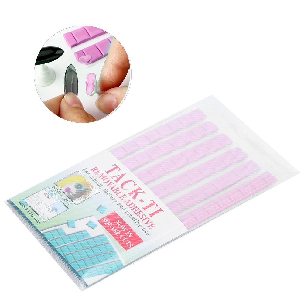 Professional Nail False Nail Tips   Adhesive Tool Pink for Manicure