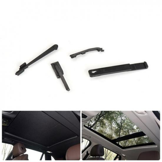 2006-2013 BMW X5 E70 Car Sunroof Sun Visor Bracket Clip Repair Kit | 10pcs | Black | Durable | Clips