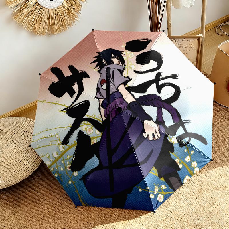 Berühmter Cartoon NARUTO Protagonist Uzumaki Naruto. Cartoon-Schirm, faltbar, Haushaltsartikel, Eisenkunst, Sonnenschirm für draußen, H6