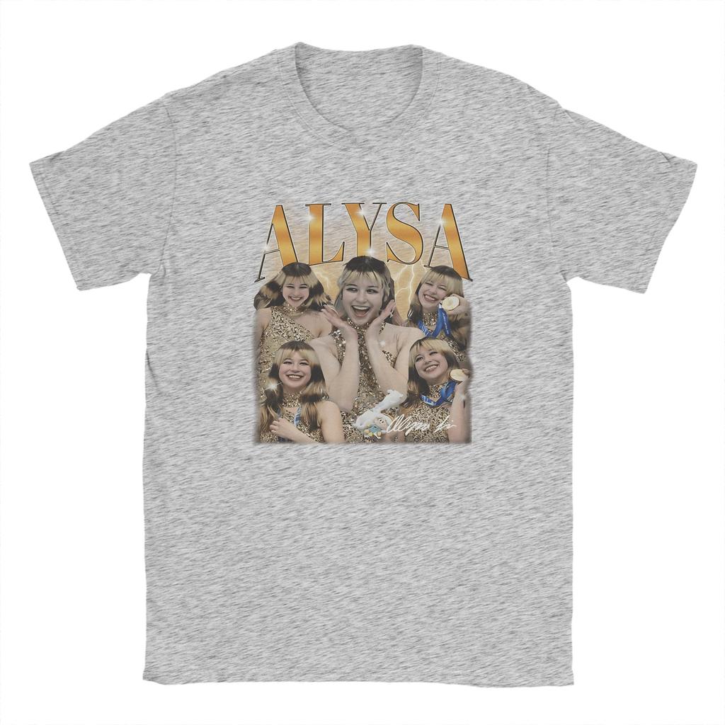 Alysa Liu USA TShirt Summer Leisure TShirts Unisex Cotton ONeck Plus Size Top Tees Short Sleeves Vintage Tshirt
