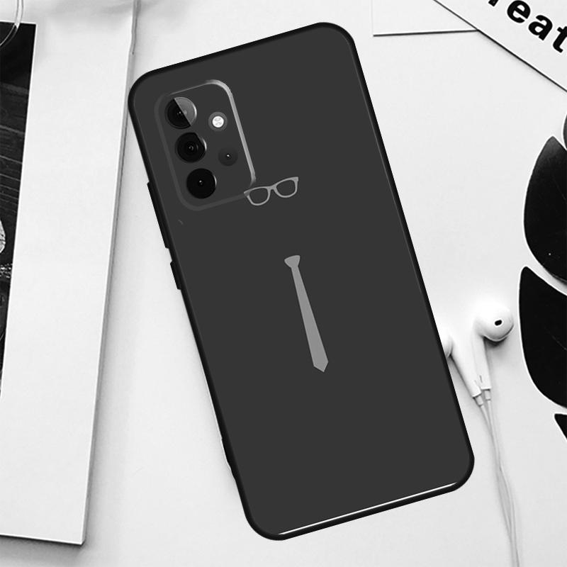 Suit and Tie For Samsung Galaxy A52 A22 A32 A54 A34 A14 A55 A35 A15 A53 A33 A13 A05 A06 A16 Phone Case