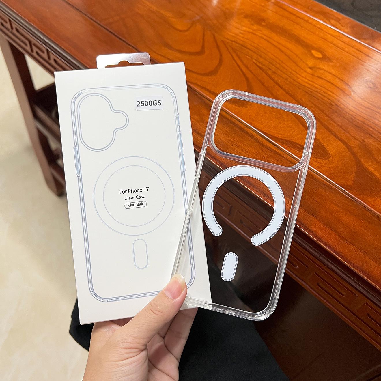

iPhone 17 Strong Magnetic 2500GS Acrylic Phone Case - Drop-proof Protective Case for iPhone 11/13 Pro/15/16 iPhone 15