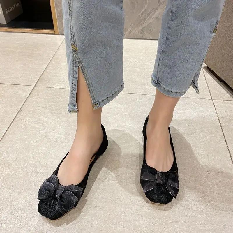 Fashion Office Slip-on Ladies Footwear Vacation With Discount Stylish Casual Shoe Promotion Social Quick Delivery Y2k Women's Flat Shoes