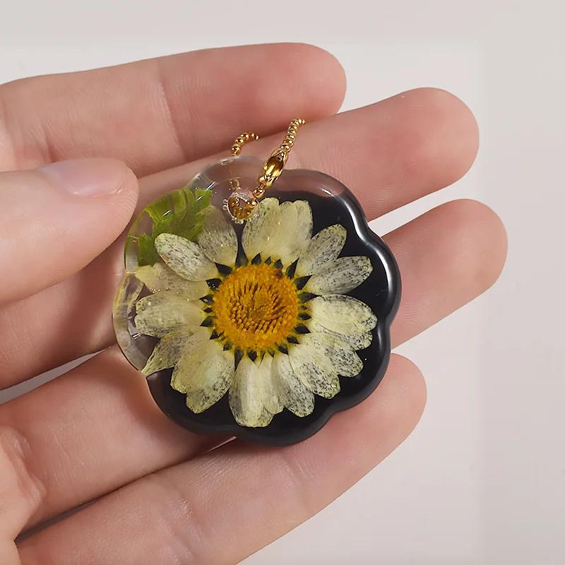 Dried Flowers Real Natural Plant Pressed Flower For Epoxy Resin Filling DIY Keychain Pendant Silicone Mold Jewelry Making Crafts