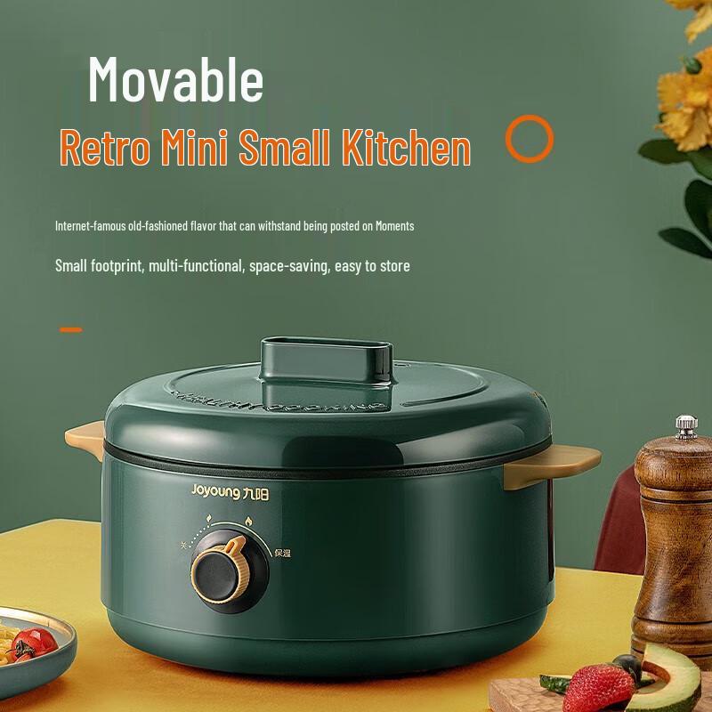 Joyoung 2L Purple Clay Electric Slow Cooker CN plug (adapter included)