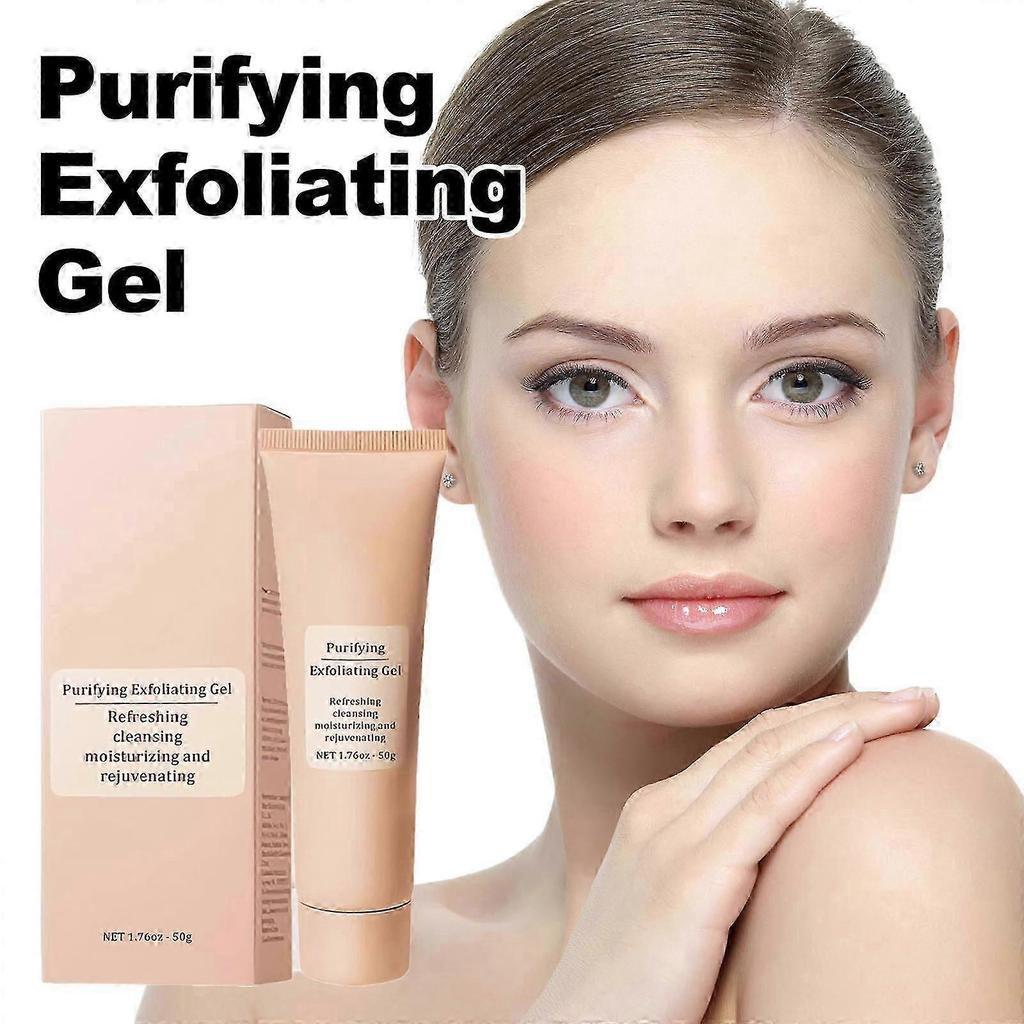 Purifying Exfoliating Gel Blackhead Remover Face And Body Exfoliating Scrub Gel Cleansing Hydrating Facial