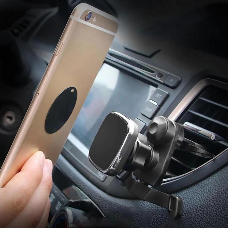 Magnetic Metal Plate For Car Phone Holder Universal Iron Sheet Disk Sticker Mount Mobile Phone Magnet Stand For Phone Cases