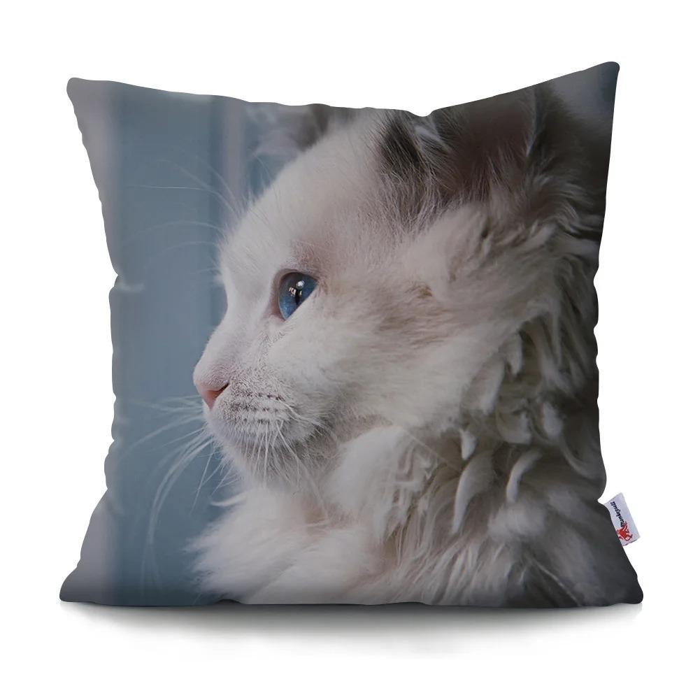 Cute Dog Animal Decorative Pillowcase Living Room Office Ornaments Home Pillowcase