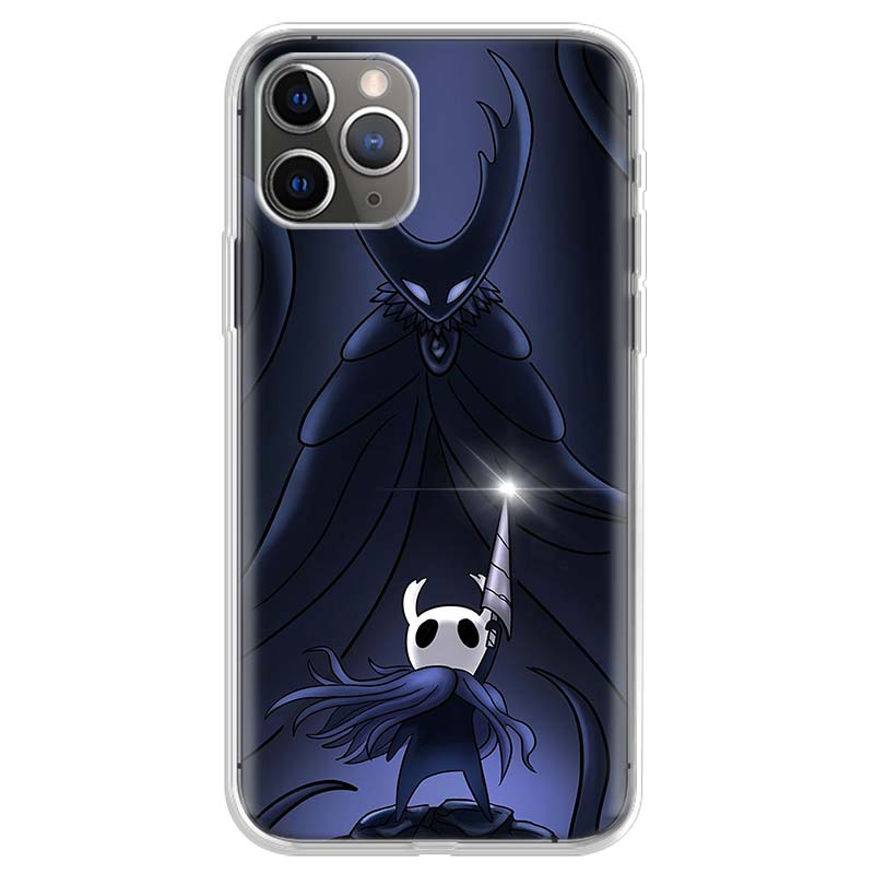 

Hollow Knight Black Phone Case For iPhone 17 Air 11 13 Mini 14 15 Plus 16 12 Pro Max 16E SE 7 8 Pattern Soft TPU Back Cover 17 iPhone 7(8)SE