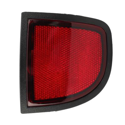 Rear Bumper Reflector Red Bumper Tail Side Reflector Panel Replacement for Mitsubishi L200 Triton