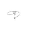Exquisite Women's 26 Letter Open Ring - European & American Design