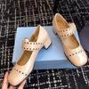Fashion Fashion Patent Leather Hollow out Mary Janes Women Pumps Spring Summer Vintage Belt Buckle Chunky heels Girl Shoes Zapatos Mujer