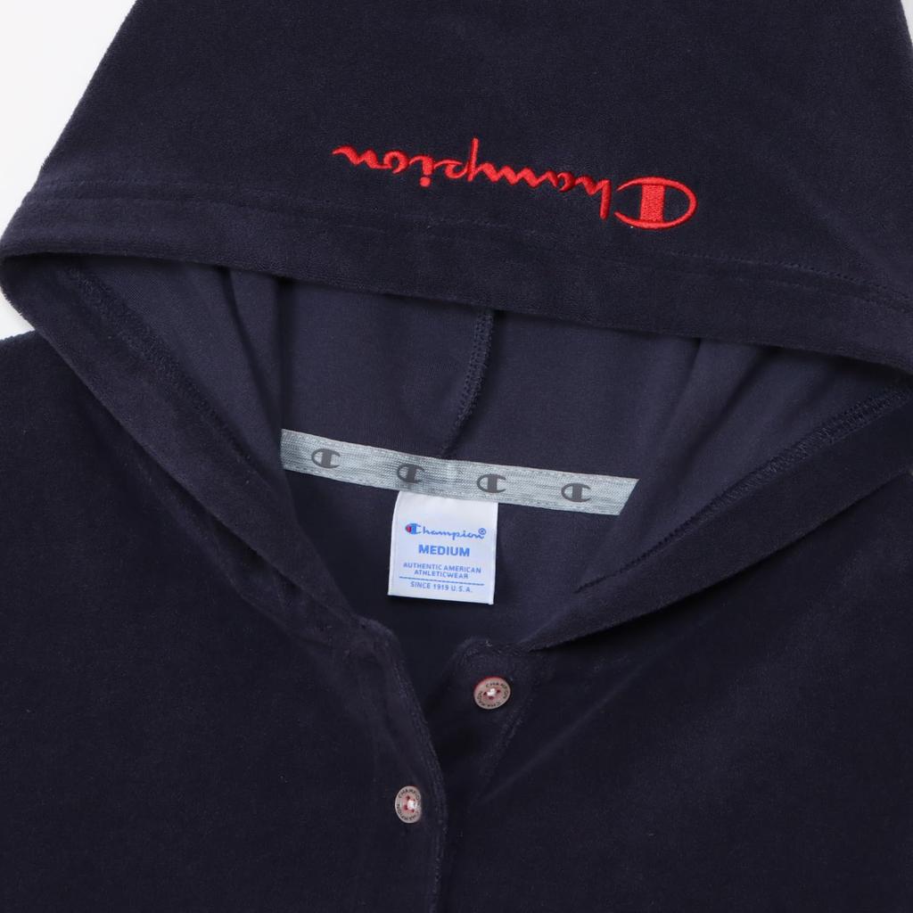 Champion Golf Polo Short Odor UV Hooded Polo Navy Women's Shirt, Sleeve, Antibacterial, Resistant, Protection, One-Point Logo, Shirt, CW-ZG305,