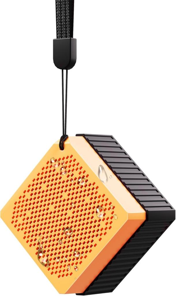115g IPX7 kstime Bluetooth TWS Bluetooth Perfect for and Includes Japanese Instruction Yellow [2025 Latest! Ultra-Lightweight & Waterproof] Speaker,