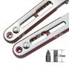 Compact Two-Way Right Angle Ratchet Screwdriver Set with Phillips & Slotted Bits