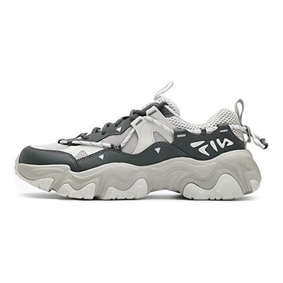 Fluid 5 Cat Paw 5.0 Fabric Synthetic Leather Comfortable Versatile Durable Low-Top Lifestyle Casual Shoes Men Sneaker White Gray F12M422103FSV