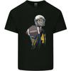 American Football Player Holding a Ball Mens Light Cotton T-Shirt Unisex T-Shirt
