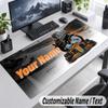 Lando Norris Personalized Large Mouse Pad Custom Name Text Extended Desk Mat Gaming Mousepad