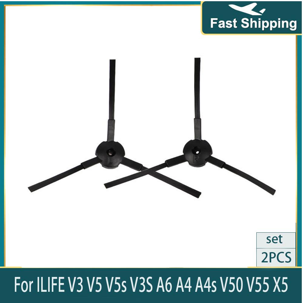 

Side Brush HEPA Filter Kit for ilife v5s v5 x5 ilife V3s v3s pro v3l v5s pro v50 Robot Vacuum Cleaner Panda x500
