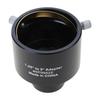 2 Zoll zu 1,25 Zoll Teleskop-Okularadapter 31,7 mm zu 50,8 mm Montageadapter