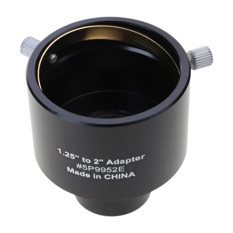 2 Zoll zu 1,25 Zoll Teleskop-Okularadapter 31,7 mm zu 50,8 mm Montageadapter