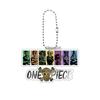 Cartoon Zoro Usopp Luffy Anime Characters Acrylic Keychain Ornaments Fashion Cool Figure Charm Backpack Accessories Keyring Toys