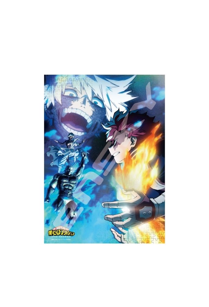 Ensky TV Anime Hero Two Blazing Flames 38 x 53cm Jigsaw Puzzle 500 Pieces JIGSAW PUZZLE  My Academia  500-733