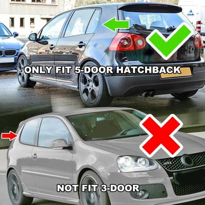 Dekorativní samolepky na mřížku Volkswagen Golf MK5 - Příslušenství pro úpravu auta