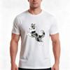 Border Collie Blue Merle Tshirt Summer Casual Cotton Tee Oversized Streetwear Tops Vintage Graphic Print Unisex Unisex Unisex