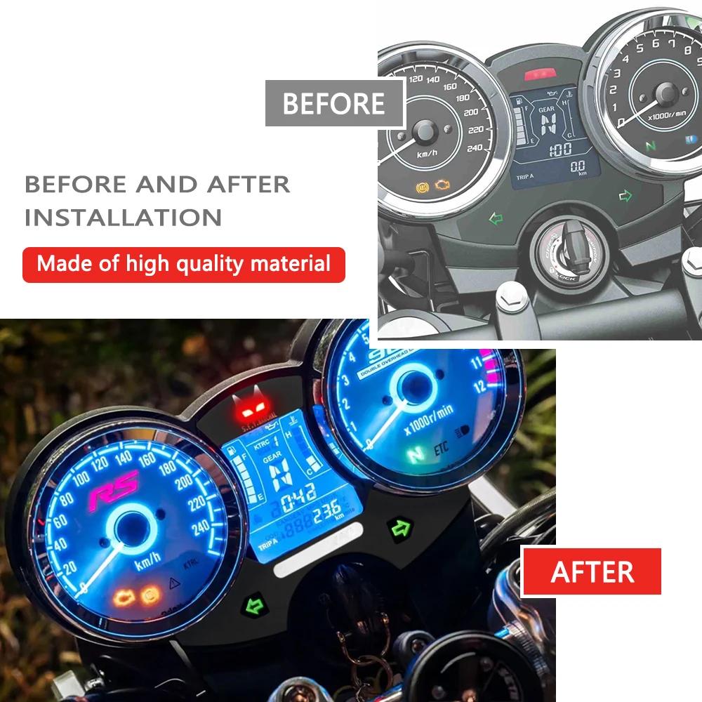 Z900 RS Motorcycle Gauge Cluster Accent Cover for Kawasaki Z650RS 2022-2026 Z900RS 2018-2025 Z 900 650 RS Dashboard Ring Guard