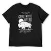 Great White Buffalo Kodiak Valley Ski Resort T-Shirt Custom T Shirt Man T Shirt Oversizeds T Shirts for Men Graphic