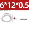 304 Stainless Steel Ultra-Thin Flat Washers - Available in Thickness: 0.1mm, 0.2mm, 0.3mm, 0.5mm